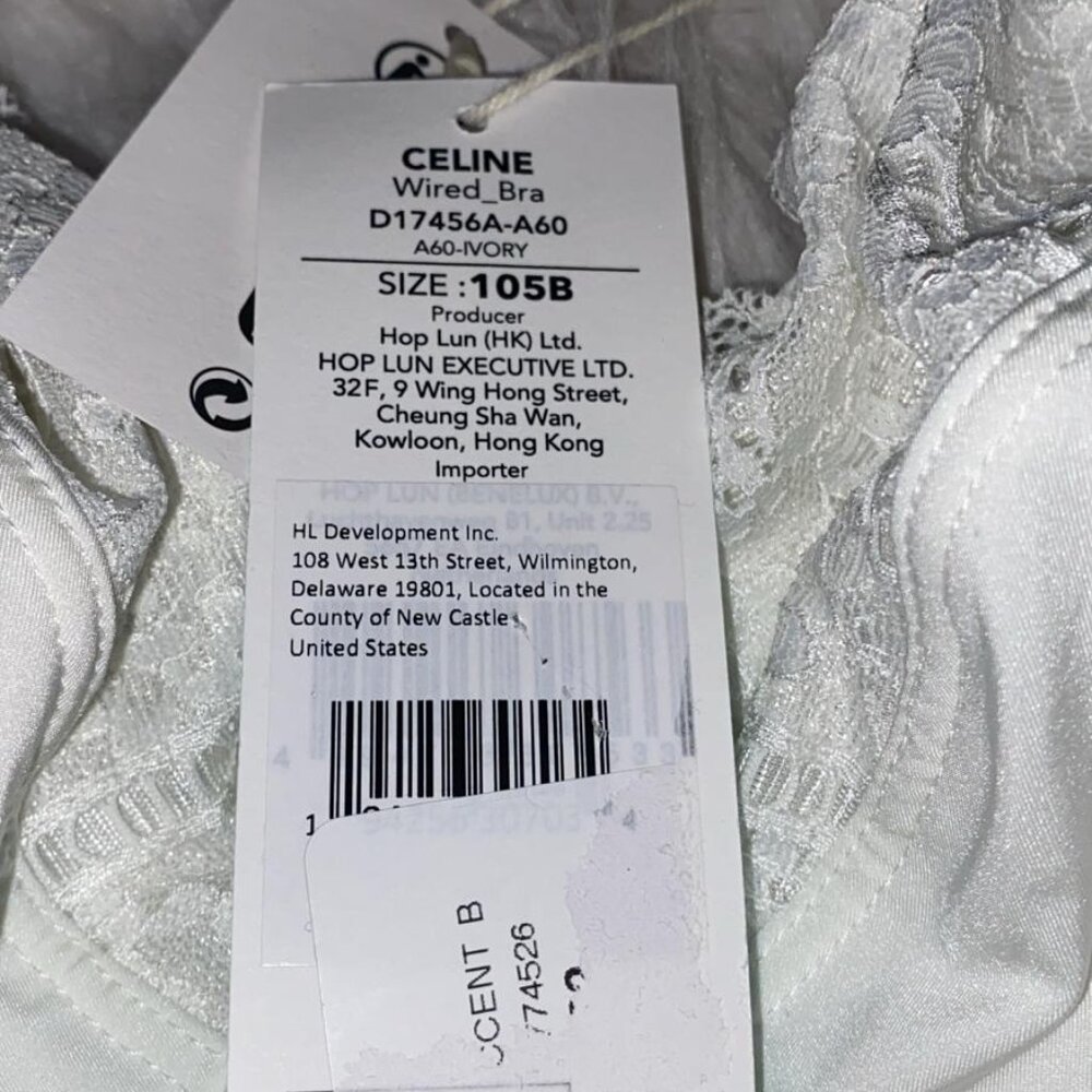 Celine Lace Underwired Non Padded Bra by Dorina - Picture 6 of 6